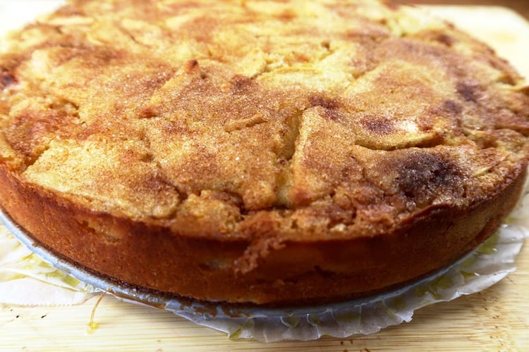 easy fresh apple cake recipe