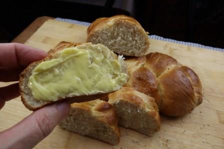 bread made with lemonade